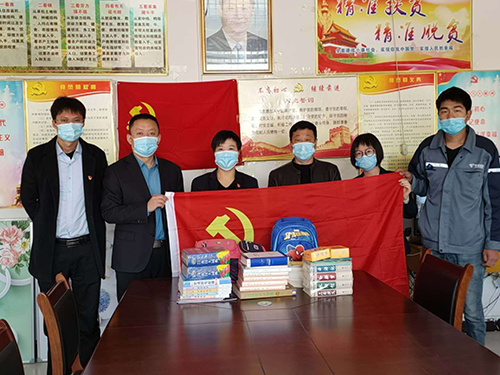 中国电信沧州盐山分公司“党建翼联”助脱贫