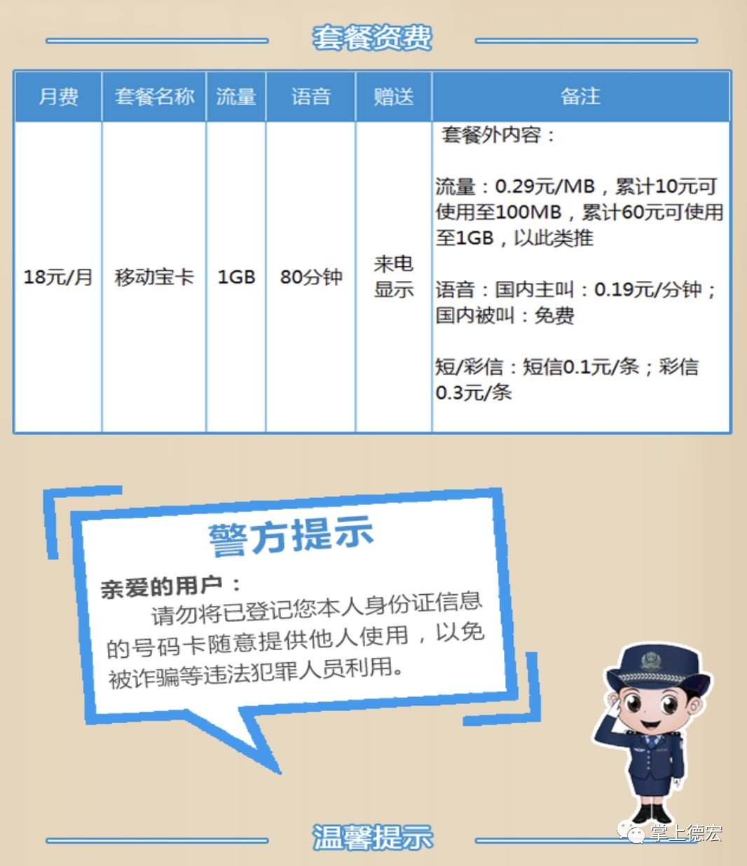 「移动宝卡」生日靓号由你定制，移动宝卡说明！