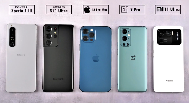2021年五款旗舰手机,续航与发热横评,“最佳机型”测试出炉