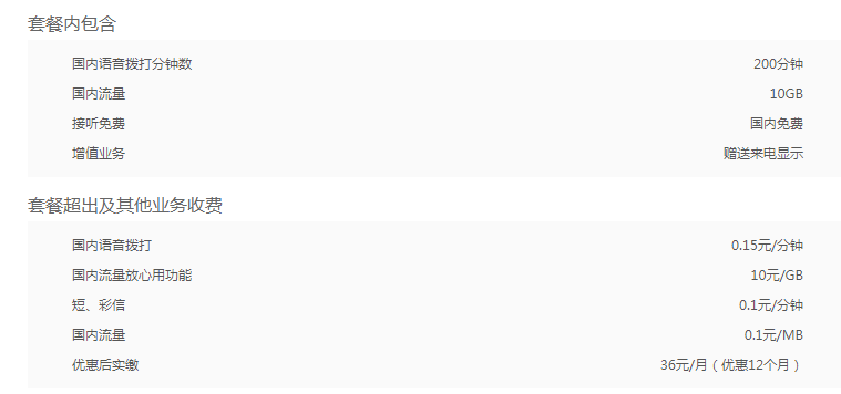 联通4G全国流量王56元套餐介绍