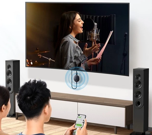 新手机配件:手机无线投屏器