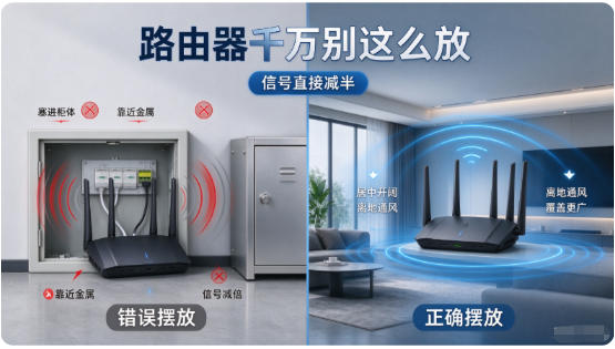 路由器千万别这么放，信号直接减半