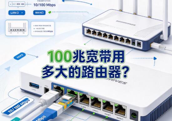 100兆宽带用多大的路由器？选购标准与避坑指南