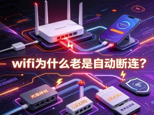 wifi为什么老是自动断连？从设备到线路逐一排查