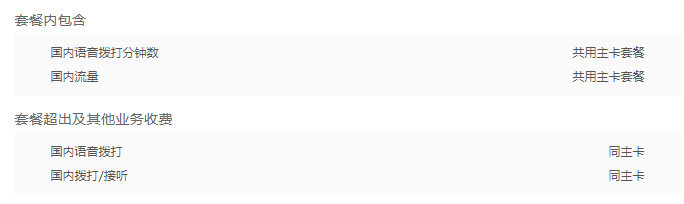 2024年潮州联通大小冰神卡副卡套餐