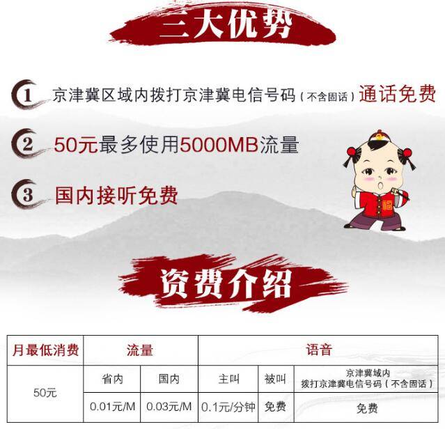 沧州电信阿福简单卡 沧州电信阿福简单卡