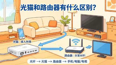 光猫到底有什么用？看懂家里宽带的核心设备