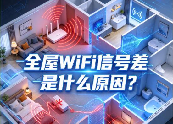 全屋WiFi信号差是什么原因？终于找到关键问题