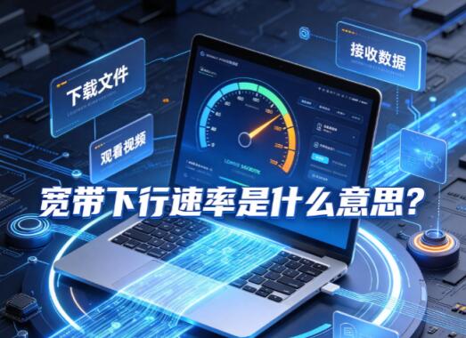 宽带下行速率是什么意思？通俗讲解一看就懂