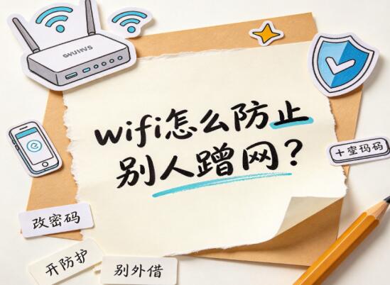 wifi怎么防止别人蹭网？几招守护家庭无线网络